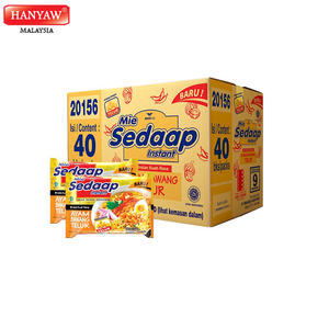 [Malaysia] pengiriman cepat + Mi Sedaap bersertifikat Halal mie instan rasa Bawang (8X5X70g/Ctn)