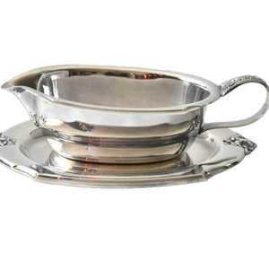 Última llegada de plata brillante acabado de latón hecho de metal decorativo salsera barcos disponibles en forma y tamaño personalizados - Product Image 1