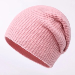 Bonnet en tricot de laine de luxe pour femmes Bonnet doux à une couche pour l'hiver automne Sports Ski Temps froid Extérieur-Taille personnalisable - Product Image 4