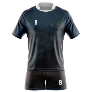 Ropa de fútbol de Rugby para hombre de la mejor calidad, ropa deportiva de poliéster 100% personalizable, diseño de uniforme transpirable y de secado rápido - Product Image 1
