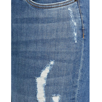 Jean slim taille haute extensible personnalisable pour femme, couleur unie, style streetwear, respirant et écologique