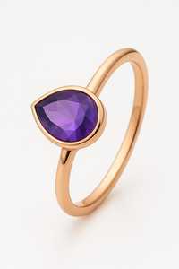 Handmade 14K Yellow Gold 5ct <b>Lapis</b> <b>Lazuli</b> <b>Ring</b> Rhodium Plated Bezel Setting High Quality Geometric Trendy Engagement <b>Ring</b> - Product Image 3