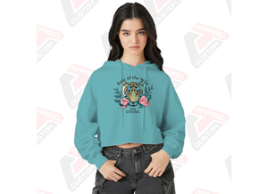 Stylish Cozy Men's Crop Hoodie 100% Cotton Fleece Winter Digital Printing Embroidered Stonewashed Perfect Lightweight Layering - Product Image 5