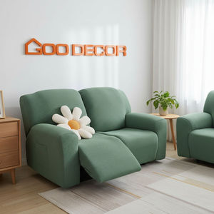 Fundas de Sillón Reclinable de Felpa Oem Odm, Juego de Fundas de Sofá Europeo de Tres Plazas, Hecho en Vietnam, Directo de Fábrica, para Sala de Estar - Product Image 5