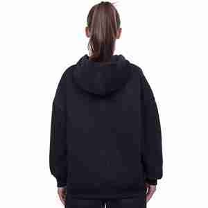 Sudaderas con capucha de invierno para mujer de alta calidad, extragrandes, con cremallera, sin cordón, de algodón, bordadas, transpirables, ecológicas, personalizadas, de peso pesado - Product Image 6