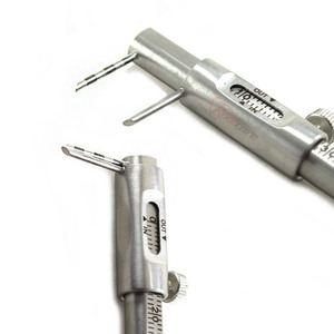 Hot Selling Item Premium Dental Micro Boley Implant <b>Gauge</b> With Gold Nob Straight Surgery Instruments dental surgical instruments - Product Image 4