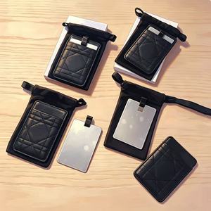 New counter gifts makeup mirrors leather mirrors factory wholesale - Product Image 5