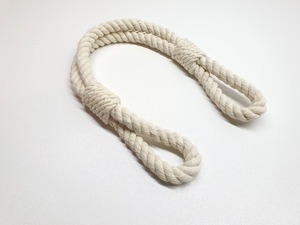 <b>Curtain</b> <b>tiebacks</b>..Set of 2 White Cotton Rope <b>Curtain</b> Ties - Handmade, Natural Style..Minimalism, interior decor - Product Image 2