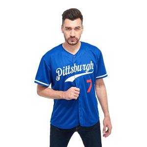 Maillot de baseball authentique blanc-rouge royal personnalisé - Product Image 2