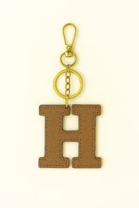 Leather Alphabet Keychains Handmade Personalized Fobs Alphabet Leather <b>Key</b> Ring Strap Loop Design for Gifts Make in India Bulk - Product Image 5