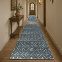 Mimoza Indigo Blau Blumenmuster Samt Antibakterieller Haustierfreundlicher Teppich Waschbar Digital Bedruckt Niedrigflorig Dünn Modern Boho Teppich Nicht-Teilweises Bedruckt