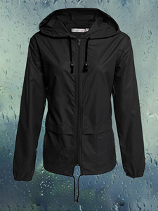 Chubasquero largo de invierno para hombre de diseño personalizado de talla grande suave poliéster impermeable con cuello levantado y capucha - Product Image 3