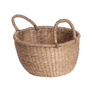 Cesta de Mimbre de Alta Calidad al por Mayor, Cesta Vietnamita con Asa para Ropa, Zapatos, Almacenamiento de Macetas, Cocina, Hogar, Hotel, Multifuncional - Product Image 2