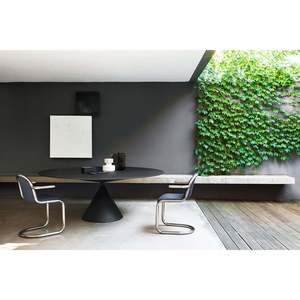 Solid Wood Dining <b>Table</b> with Extendable Feature <b>Square</b> Small Clay <b>Kitchen</b> and Home Office Furniture MDF Marble Material - Product Image 6