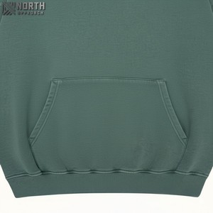 Sudadera con capucha de gran tamaño con estilo para hombre, sudadera de lana pesada, diseño teñido anudado a la moda, ropa cómoda de uso diario para invierno sólido - Product Image 5