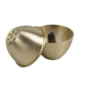 Soporte de incienso de diseño de Metal de latón de la más alta calidad con diseño de acabado de color dorado brillante soporte de incienso para decoración del hogar - Product Image 2