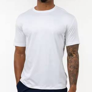 Camiseta de lujo en blanco de gran tamaño de algodón orgánico gráfico, camiseta de alta calidad con hombros caídos, peso pesado 250GSM para adultos - Product Image 3