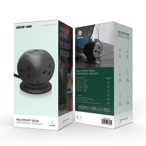 Green Lion Multiport <b>Universal</b> Desk Socket WiFi Compatible UK US EU AU CN <b>Plug</b> Standards Various Standards Charging Various - Product Image 3