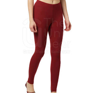 Nueva llegada de alta calidad de las mujeres gimnasio Fitness deportes pantalones de Color sólido sin costuras Yoga Leggings con cierre de cintura elástica - Product Image 6