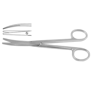 Pince manuelle en acier inoxydable de haute qualité de qualité supérieure Ciseaux à pansement Mayo-disséquants Instruments chirurgicaux de base à prix d'usine - Product Image 3