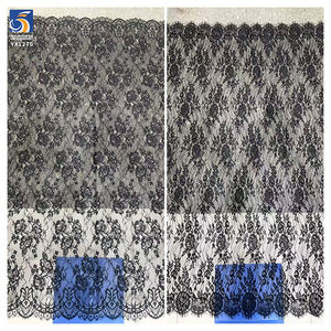 YX1270 Britanya'da Popüler Lüks Düşes Beyaz Düğün Dantel Kumaşı Dokuma Kirpik Dantel Kumaş Gelin İçin Çiçekler - Product Image 2