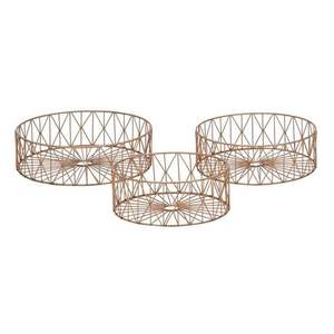 Organisateur de fruits et légumes pour comptoir de cuisine, design ondulé en bambou noir avec fonction de suspension, panier à fruits en fil métallique flexible - Product Image 6