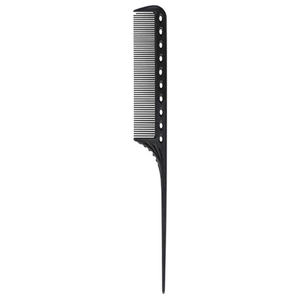 YS Classic 216mm Ring Carbon Black Antistatic Hair <b>Comb</b> Set Foldable Salon and Home Use Rat Tail <b>Comb</b> with Custom Logo - Product Image 1