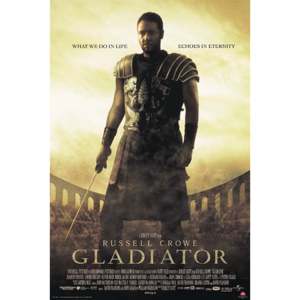 Gladiator Paper <b>Poster</b> for Wall Decor - Product Image 1