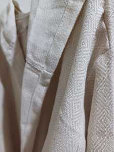 เสื้อคลุมอาบน้ำชายชุดคลุมอาบน้ำประดับเพชรสีเบจ - Product Image 6