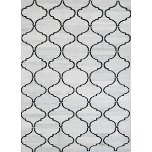 พรมขนสัตว์ทอแบบเรียบ Indusbar Dwrm-119 สีเทาและสีดำลายปะติดปะต่อรูปทรงสี่เหลี่ยมผืนผ้าสำหรับห้องนั่งเล่นในบ้าน หนา 10 มม. - Product Image 1