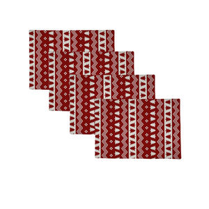 Sets de table brodés en pur coton 100% à impression personnalisée de qualité supérieure avec logo personnalisé - Product Image 1