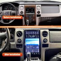 Écran Tesla 14,4'' dernier cri pour autoradio Ford, GPS, navigation, lecteur stéréo, F150 2009-2014, multimédia automobile, électronique automobile