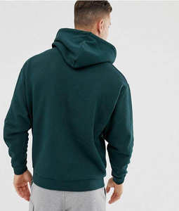 Pull à capuche pour hommes Logo personnalisé nouveau style manches longues confortable Streetwear OEM hommes sweat à capuche uni - Product Image 2