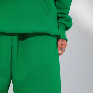 ชุดวอร์มลำลองพิมพ์ลายผ้าฝ้ายแบบปรับแต่งได้ชุดออกกำลังกายน้ำหนักเบาชุดวิ่งออกกำลังกายกางเกงโอเวอร์ไซส์พร้อมบริการ OEM - Product Image 3