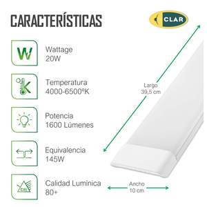 Luminaires de plafond LED 40W 60cm - Product Image 3