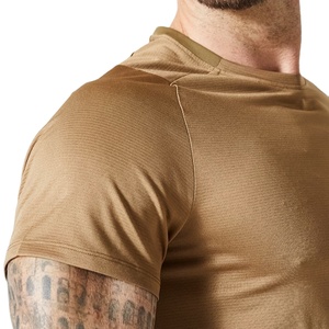 LOGO personnalisé 100% coton 250GSM pull hommes T-Shirts imprimé LOGO professionnel nouveau dernier décontracté hommes o-cou t-shirts - Product Image 4