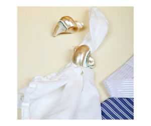 Anillos de Servilleta de Concha Marina, Estilo Costero, para Hotel, Comedor, Elegantes, Hechos a Mano, Precio de Fábrica, Vietnam - Product Image 6