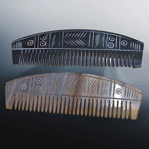 Peine para el Cuidado del Cabello CRAFT EXIM, Hecho a Mano y Grabado, para el Cuidado Diario y un Cabello Suave - Product Image 2