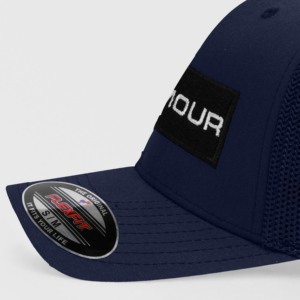 Gorra Trucker GA Navy con Logotipo Personalizable, Impresión Serigrafiada, Tela de Algodón y Malla, Bordada, Ideal para Pesca - Product Image 4