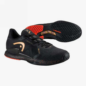 Chaussures de tennis d'été Sprint Pro 3.5 SF Head noir/rouge avec doublure en mesh - Product Image 3