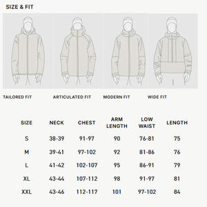 Chaqueta de esquí personalizada para mujer con tela impermeable Aislamiento térmico de impresión de logotipo de ajuste OEM y fabricación de etiquetas privadas - Product Image 6