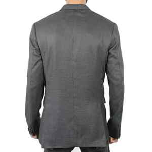 Blazers pour hommes de haute qualité, coupe ajustée, personnalisables, pour le bureau et les mariages, coupe formelle à revers - Product Image 6