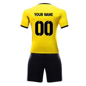 Haute qualité 100% polyester vêtements de football deux pièces ensembles pour hommes maillot de baseball vêtements de sport athlétiques shorts vêtements d'entraînement sublimés - Product Image 6