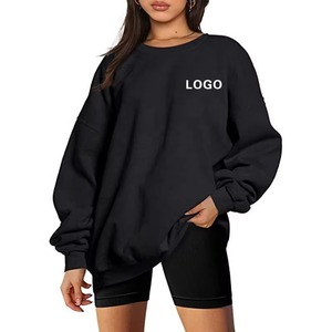 Nouveauté Automne Hiver Pull à imprimé personnalisé Streetwear Sweat-shirts pour femmes Polyester/Coton Haute qualité - Product Image 6