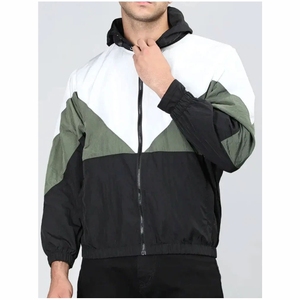 Veste coupe-vent imperméable de haute qualité en polyester/nylon pour l'extérieur, veste de neige, coupe-vent léger en nylon, imperméable - Product Image 6