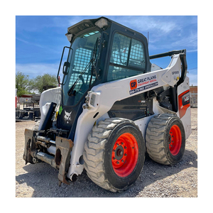 Chargeuse compacte tout-terrain S66 avec moteur Kubota, force de traction élevée, puissance de 75 kW, 4 tonnes, commandes à joystick faciles à utiliser - Product Image 1