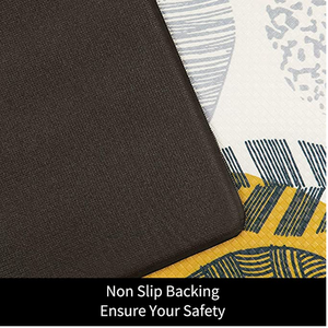 Revêtement en cuir PVC ergonomique anti-fatigue, tapis en mousse SBR, intérieur personnalisé doux pour une position debout prolongée au poste de travail - Product Image 6