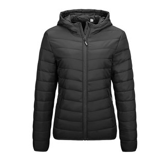 Chaqueta acolchada Unisex de moda para mujer a prueba de viento y transpirable con peso ligero extraíble para la temporada de invierno talla XL - Product Image 1