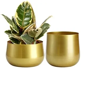 Manufacturer Supplier Metal Planter Handmade Planter Home Garden Decoration Flower Pot Made in India