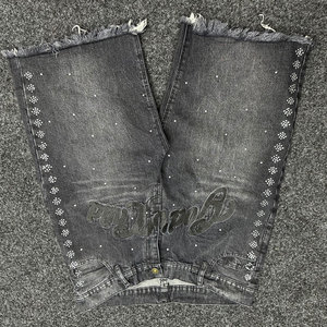 Alta calidad Vintage estambre cintura alta Cierre de cordón elástico diseño de logotipo personalizado patrón sólido antiarrugas hasta la rodilla - Product Image 2